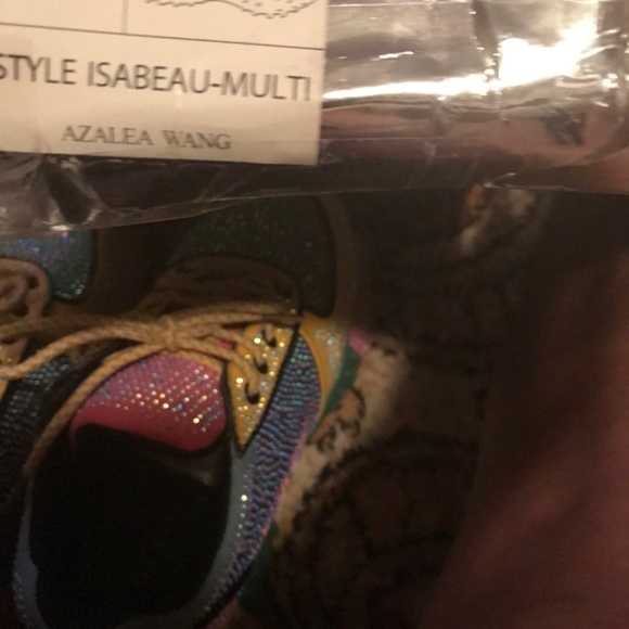 Multi color sneakers, size 8.5 - Picture 5 of 5